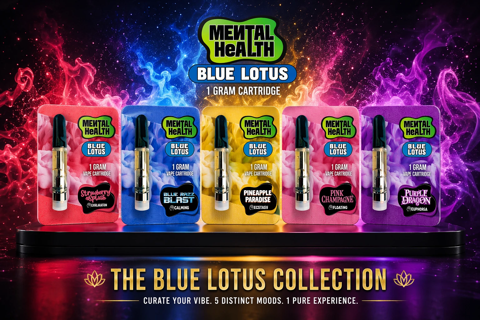 Mental Health Blue Lotus Cartridge