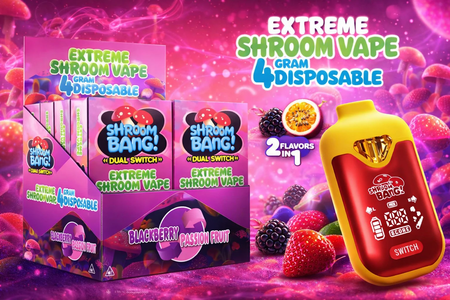 Shroom Bang Extreme Disposable